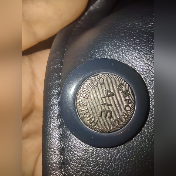 A|E Emporio Collozionie Leather button up jacket - Picture 4 of 4